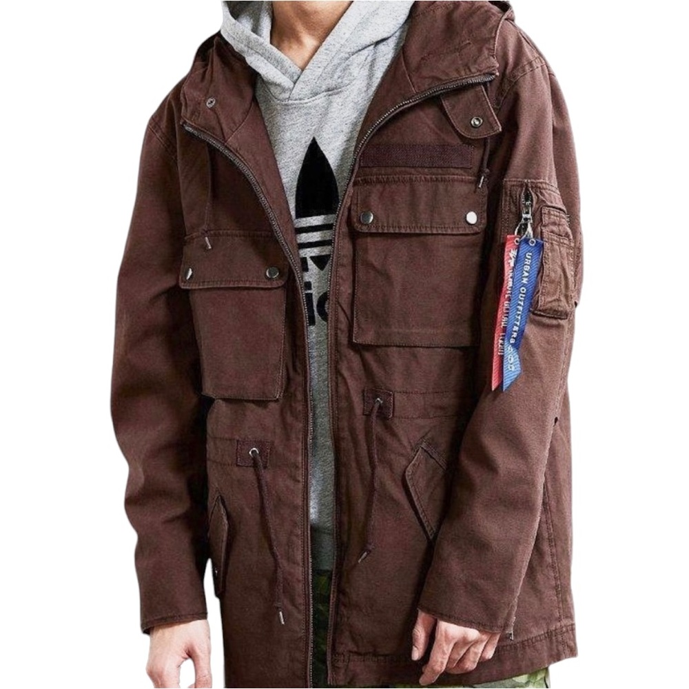 Men’s Alpha Industries Brown Parka